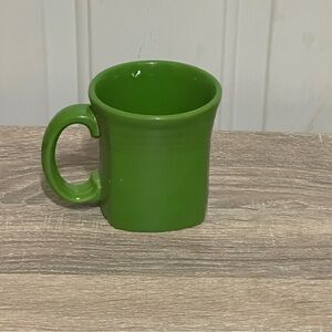 Fiesta Ware Square Shamrock Mug D Handle Java‎ Coffee Tea Homer Laughlin USA
